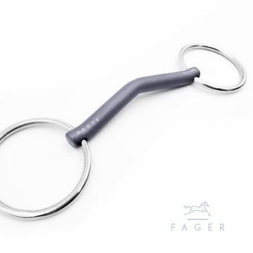 Fager Sara Titanium Loose Ring Snaffle